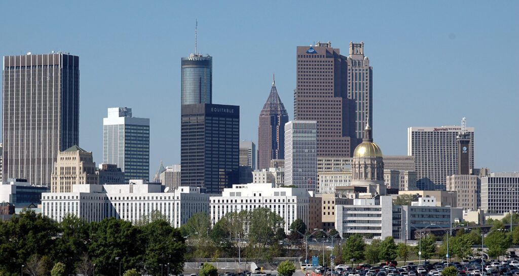 Atlanta Georgia City Scape